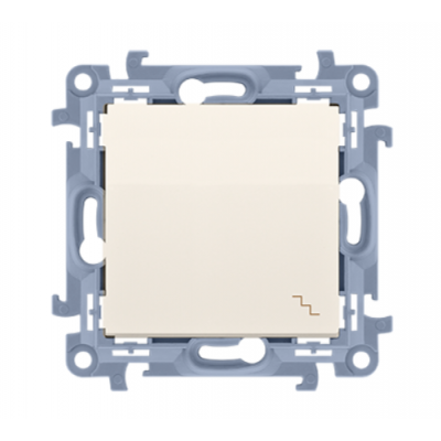 Simon 10 Łącznik schodowy 10AX szybkozłączka krem CW6C.01/41 KONTAKT (CW6C.01/41)